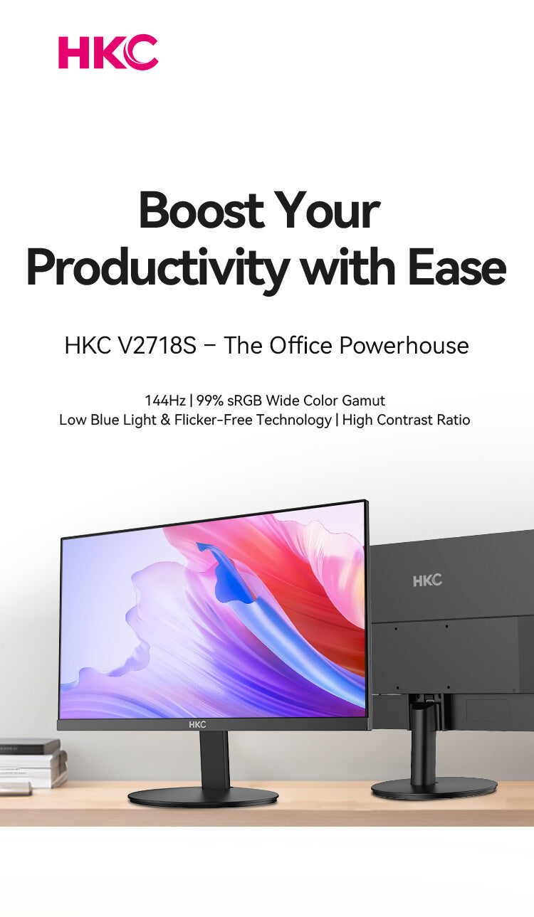 HKC V2718S 27 Monitor computer monitor 68.6 cm (27") 1920 x 1080 pixels Full HD
