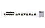 QNAP QSW-M408-4C network switch Managed L2 Gigabit Ethernet (10/100/1000) White