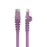 StarTech.com 3m Purple Cat6 Ethernet Cable, Snagless, 100W PoE, UTP, 24AWG Pure Bare Copper Wire, RJ45 Network Patch Cord w/Strain Reliefs, Individually Tested
