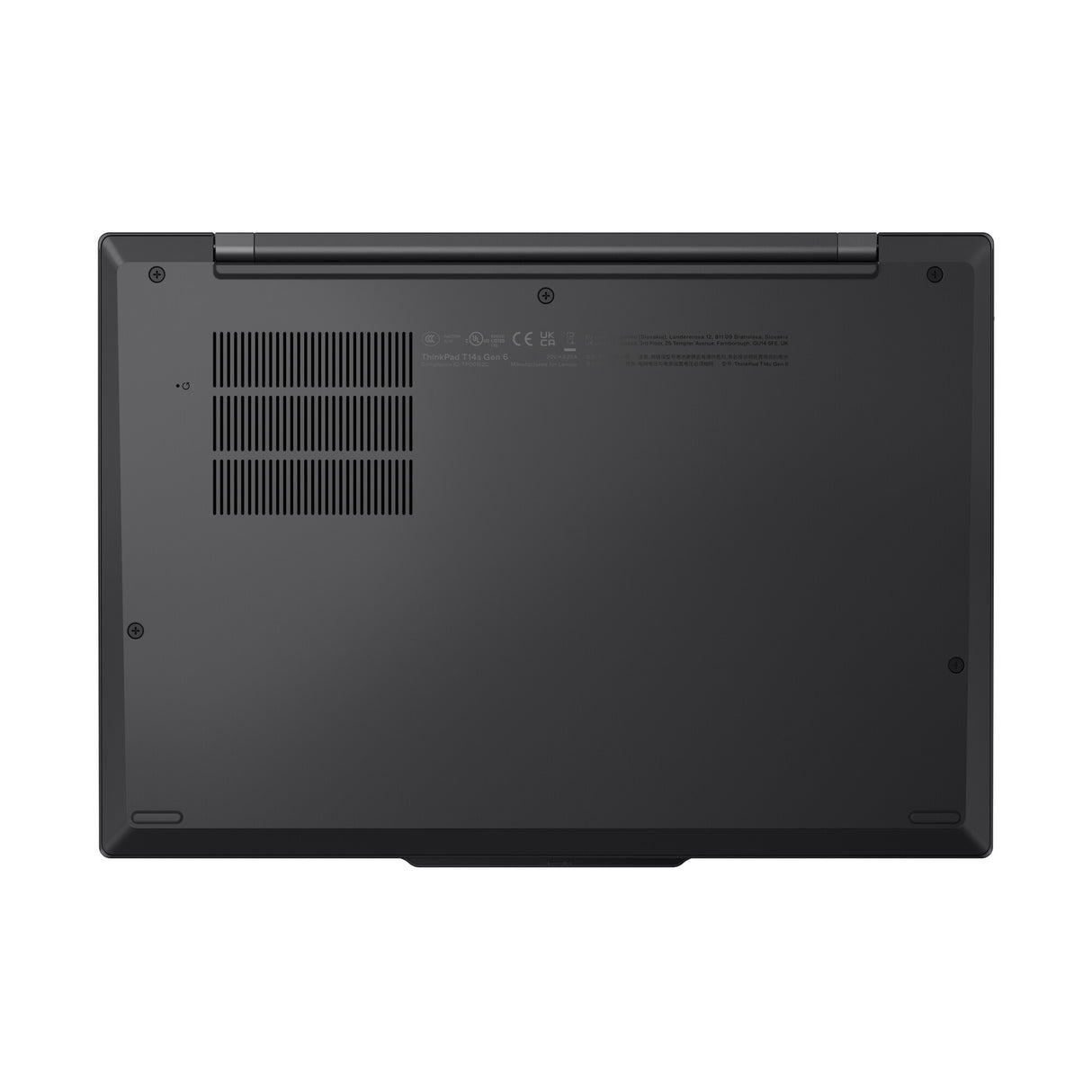 Lenovo ThinkPad T14s Gen 6 (Intel) Intel Core Ultra 7 255U Laptop 35.6 cm (14") WUXGA 16 GB LPDDR5x-SDRAM 512 GB SSD Wi-Fi 7 (802.11be) Windows 11 Pro English Black
