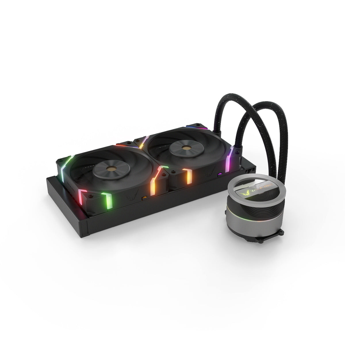 Valkyrie Dragonfang 240 Processor All-in-one liquid cooler 24 cm Black ...