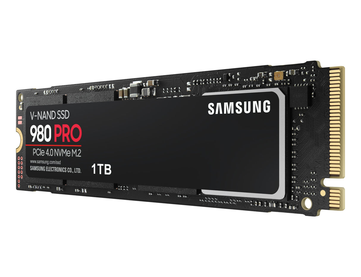 Samsung 980 PRO 1 TB M.2 PCI Express 4.0 NVMe V-NAND MLC