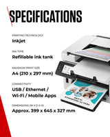 Canon MAXIFY GX6550 Inkjet A4 600 x 1200 DPI Wi-Fi