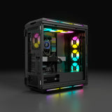 Bloc d'alimentation Corsair 1000 W HX1000i V2, ventilateur dynamique fluide, entièrement modulaire, bruit ultra faible, 80+ Platinum, ATX 3.0, PCIe 5.0