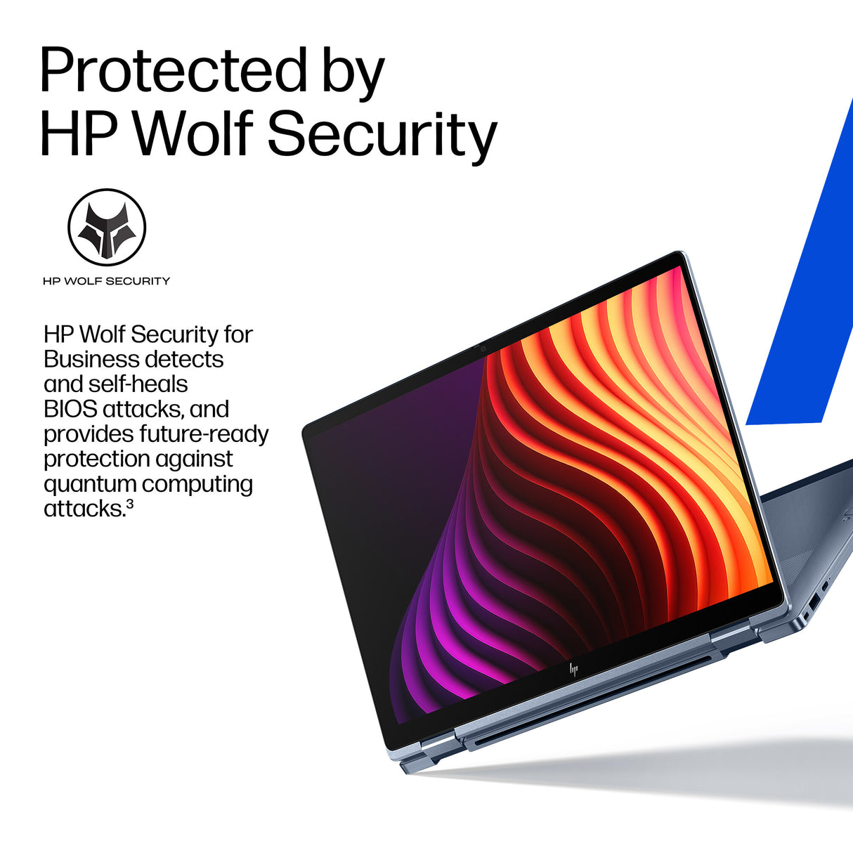 HP EliteBook X Flip G2i 14 inch Notebook Next Gen AI PC Copilot+ PC Intel Core Ultra X7 358H Hybrid (2-in-1) 35.6 cm (14") Touchscreen WUXGA 32 GB LPDDR5x-SDRAM 512 GB SSD Wi-Fi 7 (802.11be) Windows 11 Pro Blue