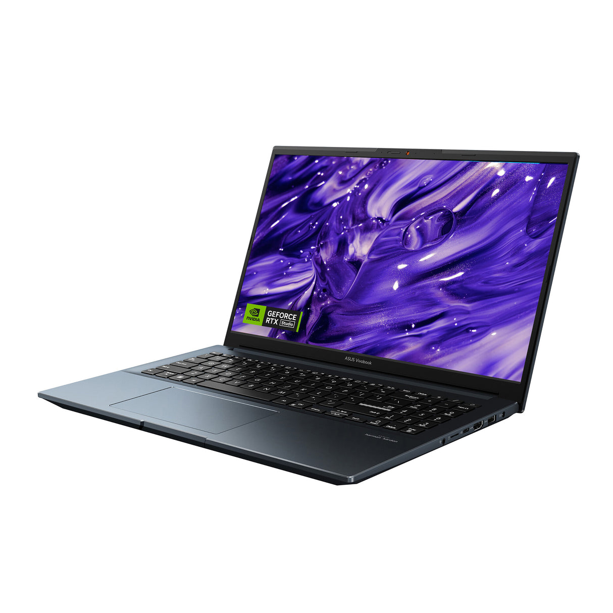 ASUS Vivobook Pro 15 M6500XU-LP086W AMD Ryzen™ 9 7940HS Laptop 39.6 cm (15.6") Full HD 16 GB LPDDR5x-SDRAM 512 GB SSD NVIDIA GeForce RTX 4050 Wi-Fi 6E (802.11ax) Windows 11 Home Blue