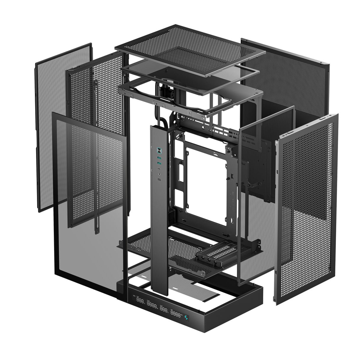 DeepCool CH270 Digital Mini Tower Black