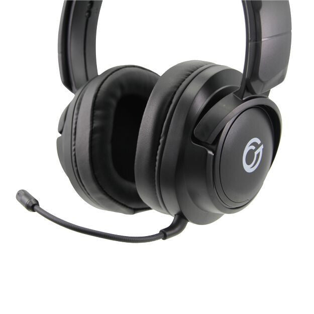 connektgear HP534 Wireless Headset with Detachable Mic and USB A/C Combo Reciever - Black