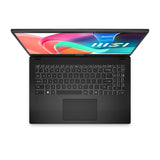 MSI Modern 15 H C2RMG-281UK Intel Core 7 240H Laptop 39.6 cm (15.6") Full HD 16 GB DDR4-SDRAM 512 GB SSD Wi-Fi 6E (802.11ax) Windows 11 Home Black