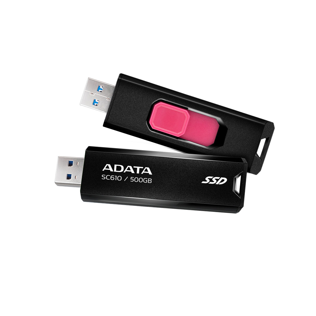 ADATA SC610 500 GB USB Type-A 3.2 Gen 2 (3.1 Gen 2) Black