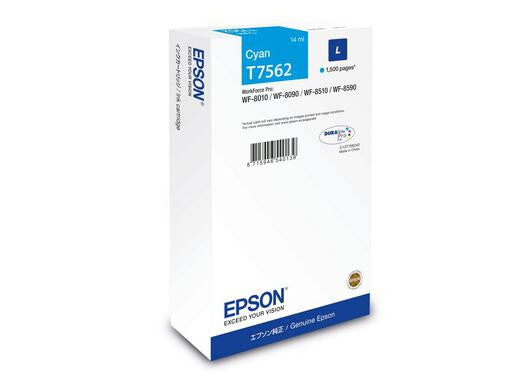 Epson C13T75624N ink cartridge 1 pc(s) Original Cyan