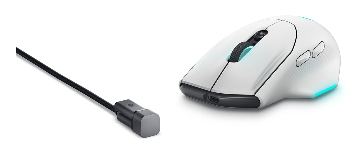 Alienware AW620M mouse Gaming Right-hand RF Wireless + USB Type-C Optical 26000 DPI