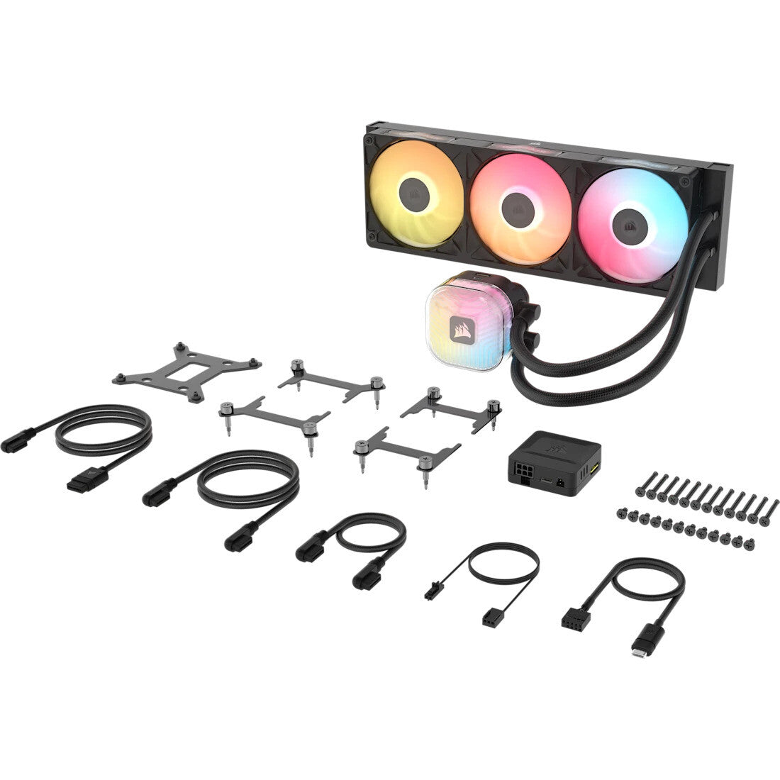 Corsair iCUE LINK TITAN II 360 RX RGB Processor All-in-one liquid cooler 36 cm Black 1 pc(s)