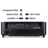 Acer X1328 DLP Projector, WXGA (1280×800), 5000 ANSI Lumens