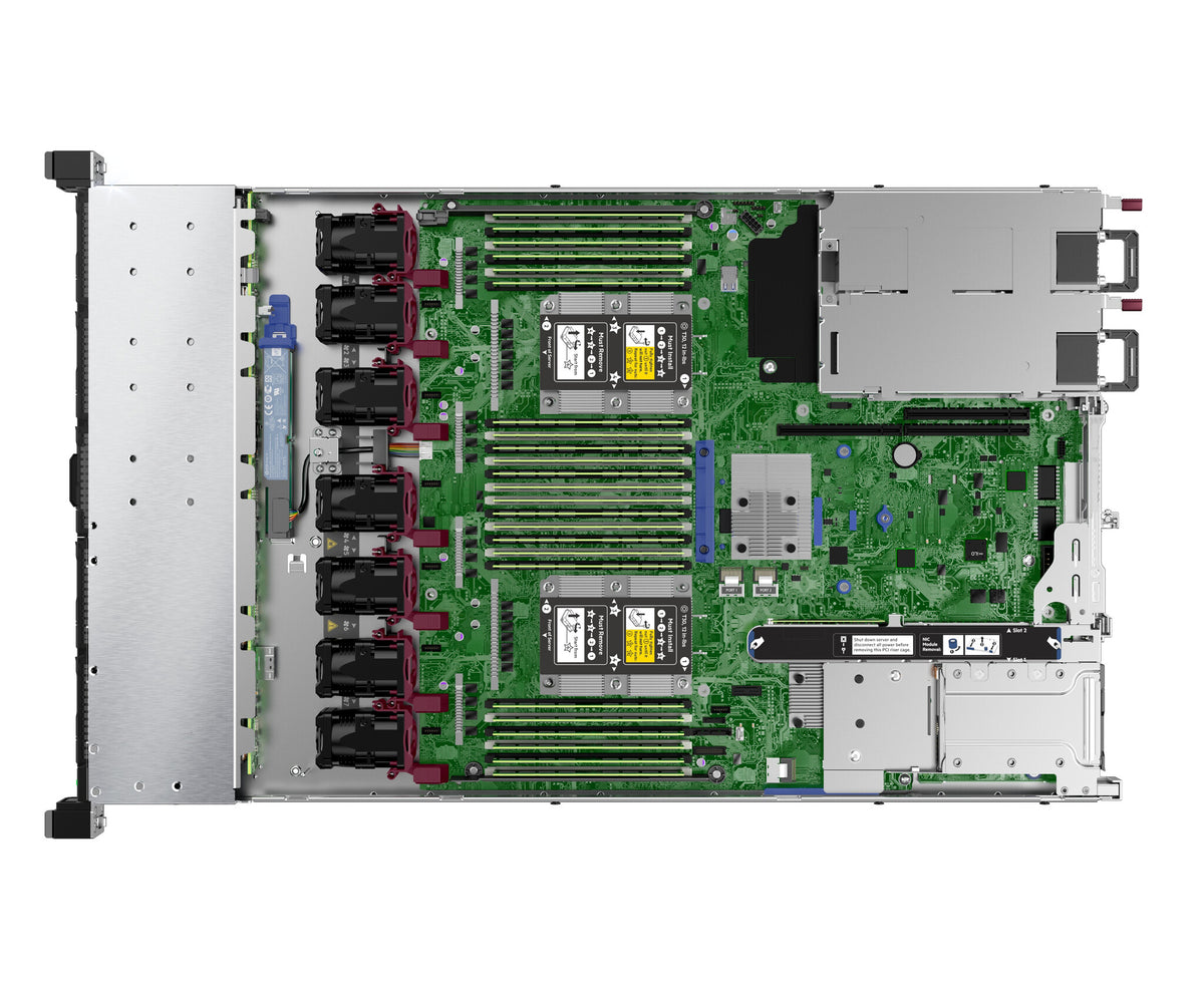HPE ProLiant DL360 Gen10 4214R 2.4GHz 12-core 1P 32GB-R P408i-a NC 8SFF 500W PS Server