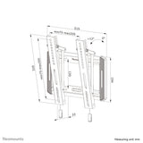 Neomounts WL35-550BL12 TV mount wall 24-65" - tiltable - easy install