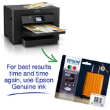 Epson Workforce WF-7830DTWF C11CH68401 Impresora de inyección de tinta, A3, Dúplex, Inalámbrica, Ethernet, Todo en Uno, Fax, Color