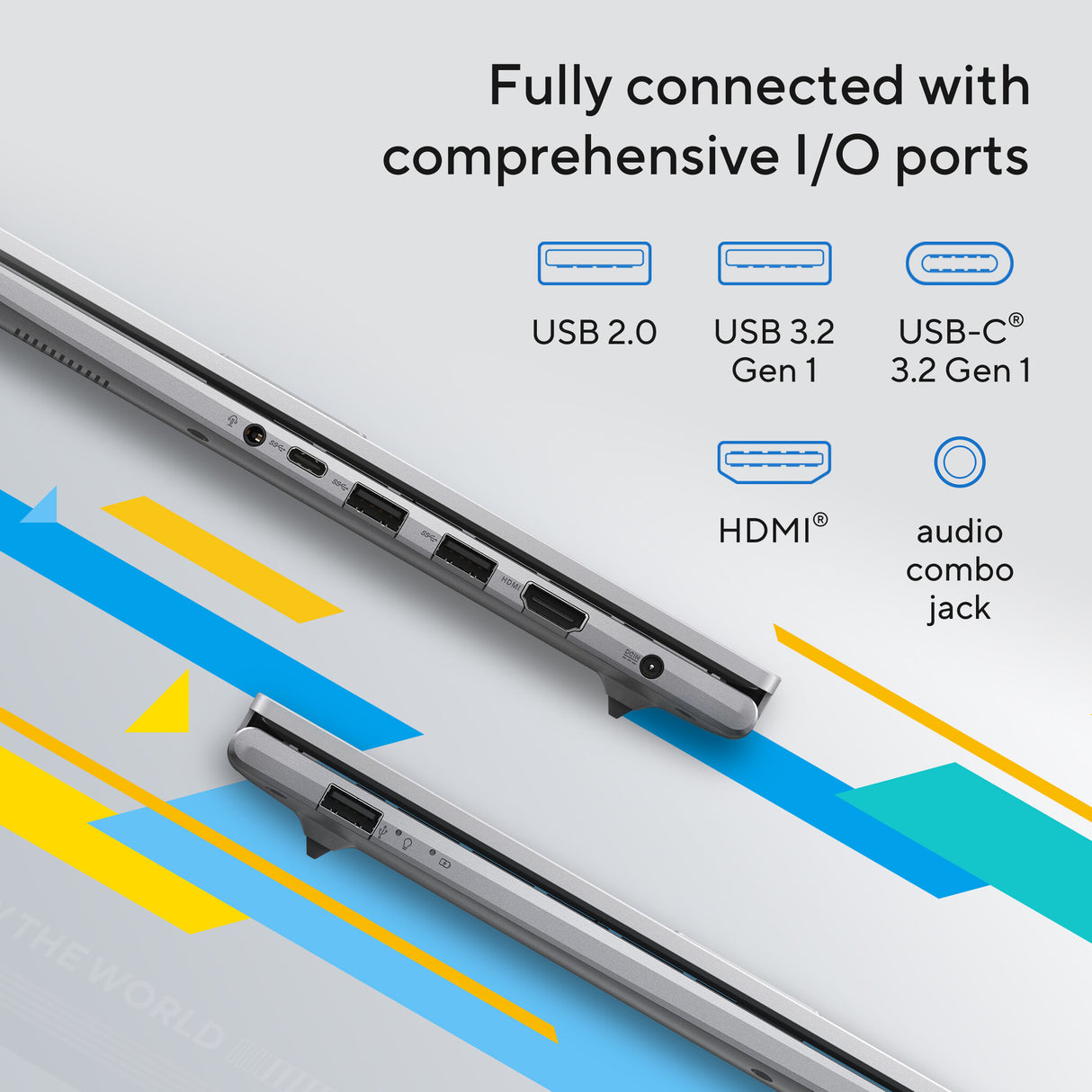 ASUS Vivobook 15 X1504VA-BQ3782W Intel Core 7 150U Laptop 39.6 cm (15.6") Full HD 16 GB DDR4-SDRAM 1 TB SSD Wi-Fi 6 (802.11ax) Windows 11 Home Silver