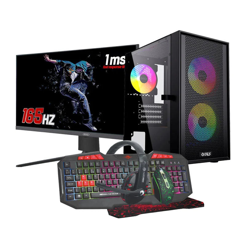 DCG PowerFusion R5 Gaming PC Bundle - AMD Ryzen 5 4500