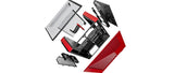 HYTE Y60 Midi Tower Black, Red