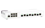 QNAP QSW-M2106-4C network switch Managed L2 2.5G Ethernet (100/1000/2500) White