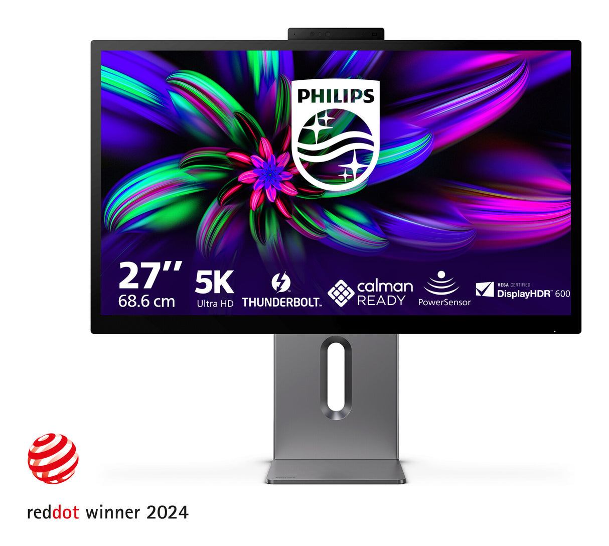 Philips Brilliance 27E3U7903/00 computer monitor 68.6 cm (27") 5120 x 2880 pixels 5K Ultra HD LCD Grey