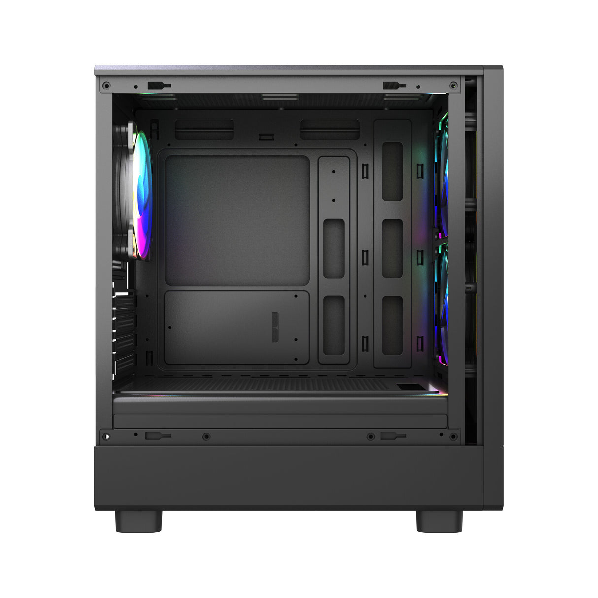 VIDA SPIRE M MATX BLACK GAMING CASE Micro Tower