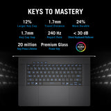 ASUS ROG Zephyrus G16 GU605CP-QR007W Intel Core Ultra 9 285H Laptop 40.6 cm (16") WQXGA 32 GB LPDDR5x-SDRAM 1 TB SSD NVIDIA GeForce RTX 5070 Wi-Fi 7 (802.11be) Windows 11 Home Grey