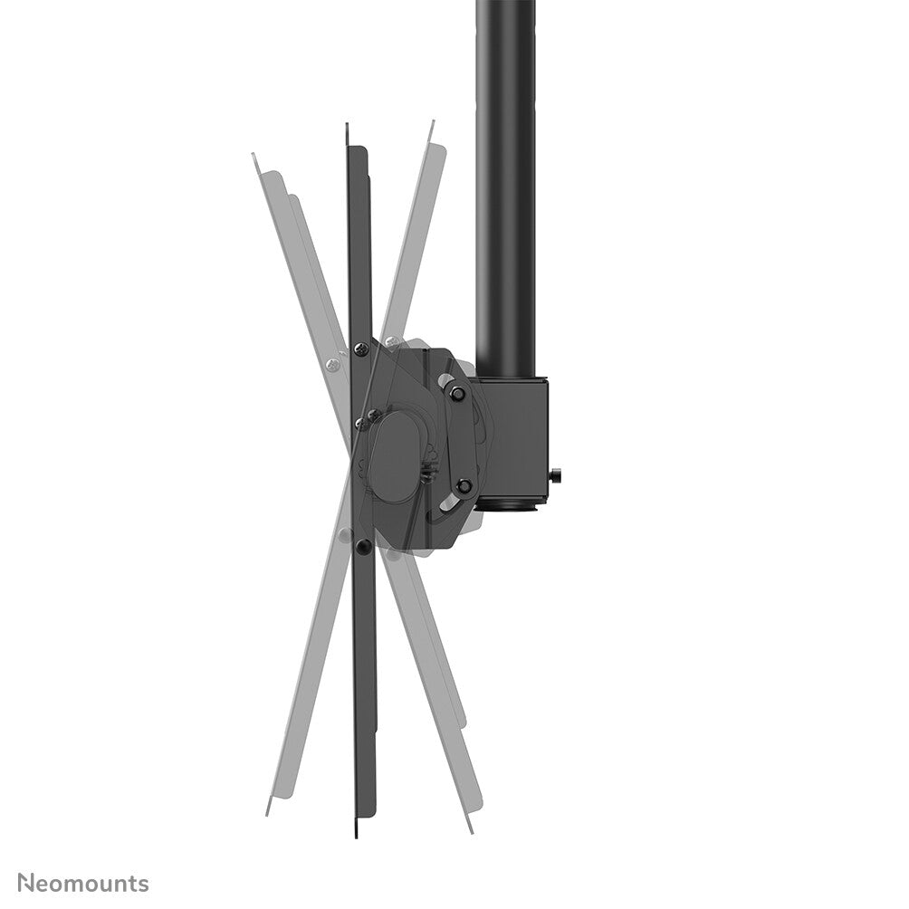 Neomounts CL35-440BL16XL Monitor/TV mount ceiling 37-70" - h 250-300 cm