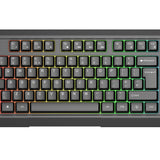 VIDA GAMER BLK 4IN1 USB KB MS HS KIT keyboard Mouse included Gaming QWERTY UK English Black