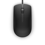 DELL MS116 mouse Office Ambidextrous USB Type-A Optical 1000 DPI
