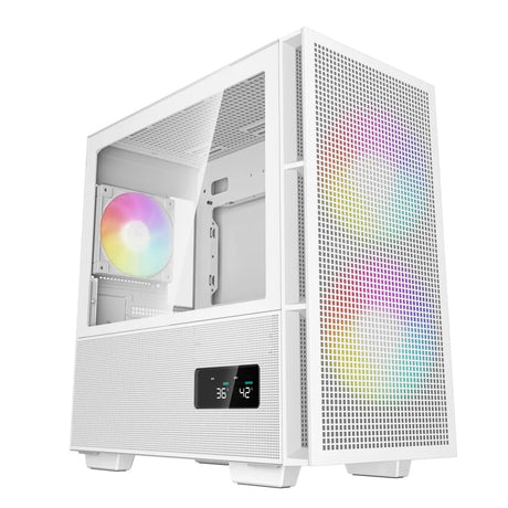 DeepCool CH360 Digital Gaming Case White Mid Tower
