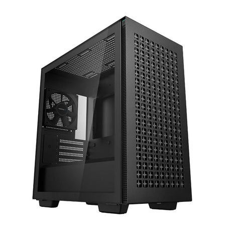 DeepCool CH370 Black Mini Tower Chassis w/ Tempered Glass