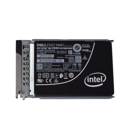 Dell Intel Optane P4800x 375GB U.2 NVMe 2.5 SFF Solid State