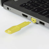 Lindy RJ45 Port Blocker key, Yellow
