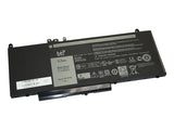 BTI 62Wh 4 cell WTG3T compatible battery for DELL LATITUDE E5550 LATITUDE E5450