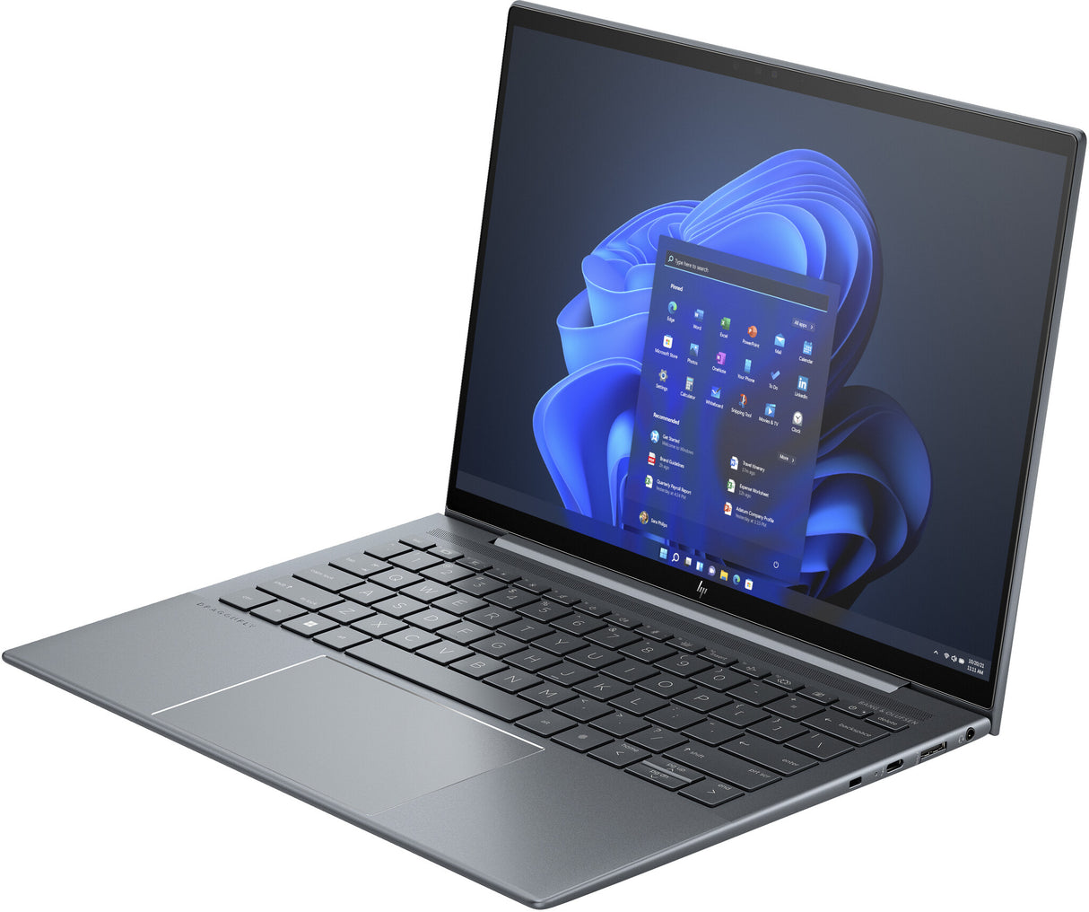 HP Dragonfly G4 Intel® Core™ i7 i7-1355U Laptop 34.3 cm (13.5") Touchscreen WUXGA+ 32 GB LPDDR5-SDRAM 1 TB SSD Wi-Fi 6E (802.11ax) Windows 11 Pro Blue