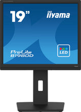 iiyama ProLite B1980D-B5 computer monitor 48.3 cm (19") 1280 x 1024 pixels SXGA LCD Black