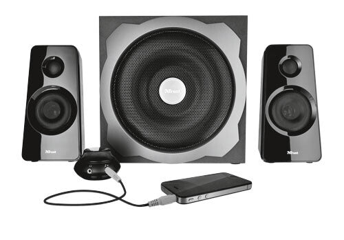 Trust Tytan 2.1 speaker set 60 W PC Black 2.1 channels