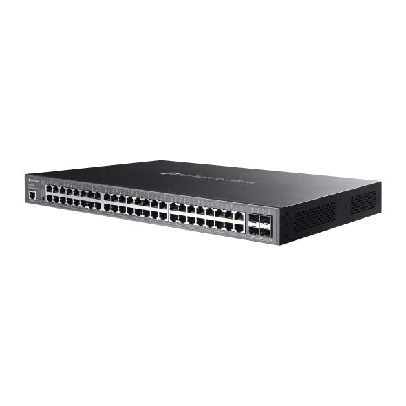 TP-Link Omada SG3452XMPP network switch Managed L2+ Gigabit Ethernet (10/100/1000) Power over Ethernet (PoE) 1U Black