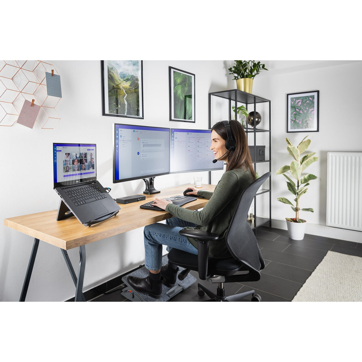 Kensington Pro Fit Ergo Wireless Keyboard (Black)