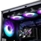 Phanteks Glacier One 360M25 LCD Processor All-in-one liquid cooler 12 cm Black 1 pc(s)