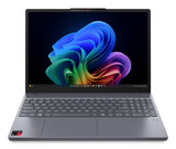Lenovo IdeaPad Slim 3 15Q8X10 Copilot+ PC Snapdragon X1-26-100 Laptop 38.9 cm (15.3") WUXGA 16 GB LPDDR5x-SDRAM 512 GB SSD Wi-Fi 7 (802.11be) Windows 11 Home Grey English