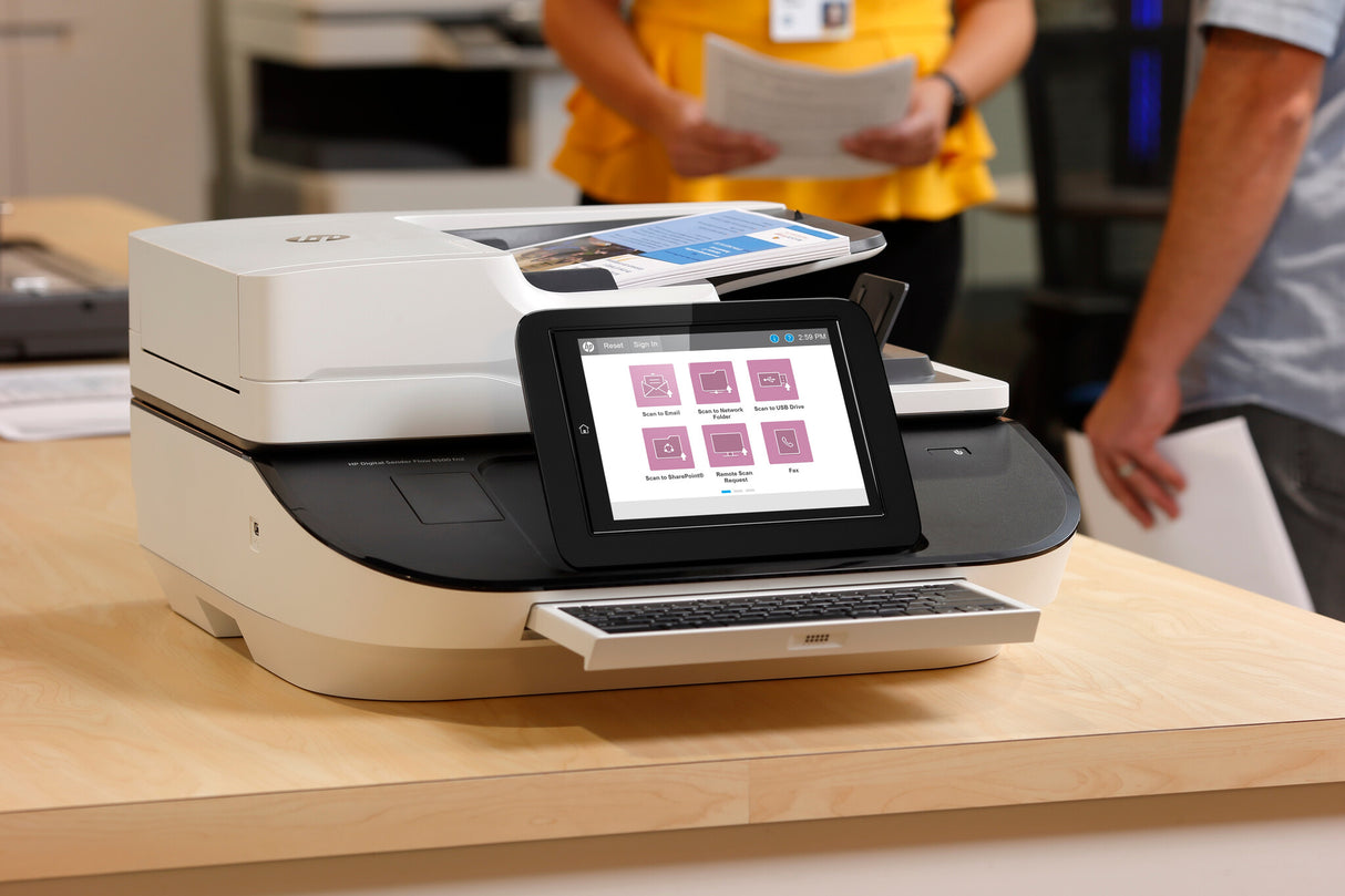 HP Flow 8500 fn2 Flatbed & ADF scanner 600 x 600 DPI
