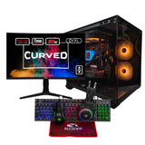 DCG Genesis - Ryzen 9 5900XT, 32GB DDR4, RTX 5060 Ti 16GB, 1TB SSD, 27" 165Hz Monitor Gaming PC Bundle