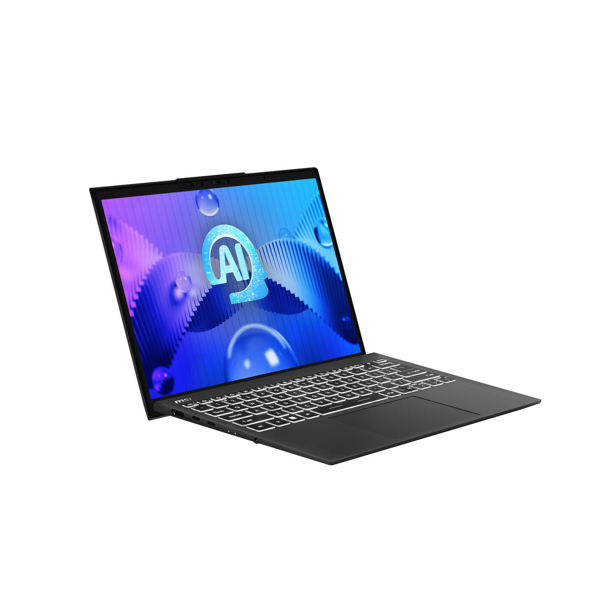 MSI Prestige 13 AI EVO A1MG-034UK Intel Core Ultra 7 155H Laptop 33.8 cm (13.3") Quad HD+ 32 GB LPDDR5-SDRAM 1 TB SSD Wi-Fi 7 (802.11be) Windows 11 Home Grey
