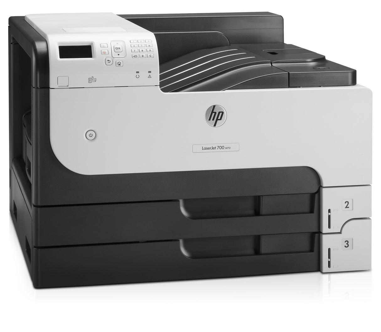 HP LaserJet Enterprise 700 Printer M712dn, Black and white, Printer for Business, Print, Front-facing USB printing; Two-sided printing