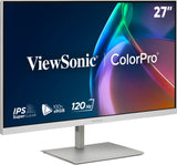 Viewsonic VP Series VP2766-2K-W computer monitor 68.6 cm (27") 2560 x 1440 pixels Quad HD LED White, Silver