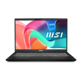 MSI Modern 15 H C2RMG-281UK Intel Core 7 240H Laptop 39.6 cm (15.6") Full HD 16 GB DDR4-SDRAM 512 GB SSD Wi-Fi 6E (802.11ax) Windows 11 Home Black