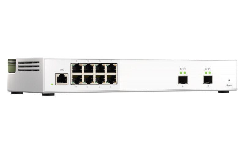 QNAP QSW-M2108-2S network switch Managed L2 2.5G Ethernet (100/1000/2500) Grey